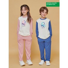 베네통 언더웨어 베네통키즈 피치 / 원마일웨어 상하의 2종 택 1DK1697672