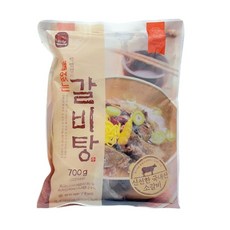 뼈없는갈비탕 국내산 뼈없는 갈비탕, 700g, 10개