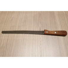 니켄 일천도 톱니 나무손잡이 빵칼 250mm, 0 기본, 5개