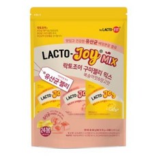 락토조이 구미젤리 복숭아맛 + 망고맛 600g, 1개