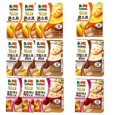 보노 콘스프 x 3p 크림스프포타주 x3p 포르치니버섯스프 x3p 총 9p