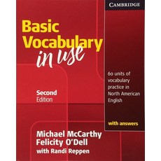 Basic Vocabulary in Use with Answers (미국식영어), Cambridge
