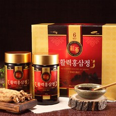 대동고려삼 6년근 활력홍삼정 진세노사이드 레드진생 벌꿀 사포닌 농축액 250g 2병, 단일상품