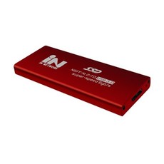 [저거사줘]NETWORK] M.2 케이스 알루미늄 USB 외장하드 [IN to [레드] [IN-SSDM2R] 3.0 SATA(NGFF)!!!!, 상세페이지 참조