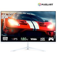 픽셀아트 PIXELART PA2718W 화이트 180Hz FHD IPS 27형 모니터 무결점