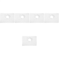 Ciieo 5pcs 마사지 테이블 타월 헤드레스트 크래들 커버 편안한 천 스파 침대 구멍 패드 페이스 베개 새틴
