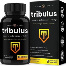 Tribulus Terrestris 트리뷸러스(45%사포닌) 533mg x 90캡슐 마카뿌리 함유, 1개, 90정