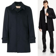 [Burberry](엘리스빌)버버리 런던 칼슨 울 코트 네이비 3877750 1005