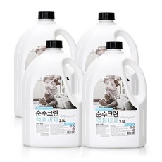 순수크린 액체세제 2.5L×4개 실내건조, 2.5L, 4개