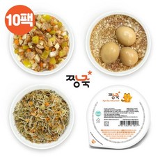 짱죽 아이반찬 골고루 10팩 세트, 골고루10팩/반찬_S207|