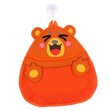 FWT 욕실 걸기 방수 그물 깔끔한 상자 가방 주최자 곰