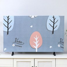 TV셋톱박스 TV먼지방지커버 덮개천 43inch55inch50inch65inch가정용 걸이식 액정 TV전능 식탁보, T15-65인치, C10-별자리