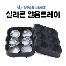 실리콘 얼음 트레이 6구 아이스볼 2개