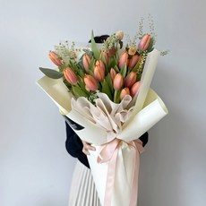 파머스스토리 [생화] 망고 튤립(20송이) 꽃다발