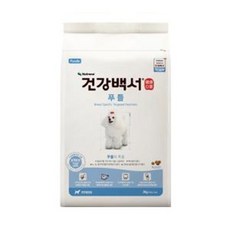 건강백서 전연령 생선 푸들 애견사료, 6kg, 1개 - 건강백서푸들