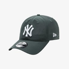 [국내정식매장] 뉴에라 모자 MLB 뉴욕 양키스 나일론 메탈 언스트럭쳐 볼캡 더스티 그레이