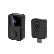 현관 무선 초인종 CCTV 도어카메라 스마트 도어벨 모니터링 인터폰 변성가능 cloud 저장 매모리, B