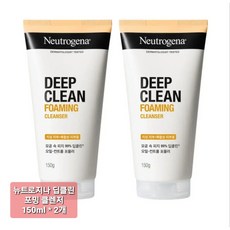 뉴트로지나 딥클린 포밍 클렌저, 300g, 1개