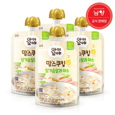 아이꼬야 맘스쿠킹 이유식 100g, 닭가슴살과 채소, 4개 - 아이꼬야이유식