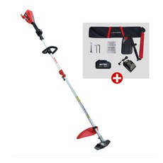 KMGRAND 충전 무선 예초기 KMB-3040 전동 벌초기계 9Ah 배터리 1개 포함