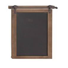 Deco 79 84252 Rectangular Wood and Metal Chalkboard 28” x 16” Brown/Black Deco 79 84252 직사각형 목재 및, nullSET