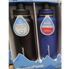 써모플라스크 대용량 보냉병 보온병 2개 세트 THERMOFLASK