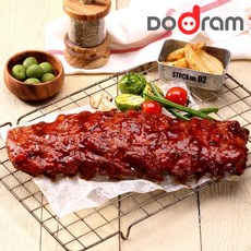 도드람한돈 훈제 바베큐 폭립, 2팩, 500g