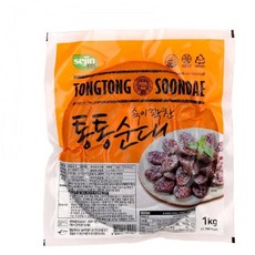 세진에프엔에스 통통찰순대 1kg, 1봉