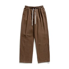 이즈릿 오버 와이드 밴딩 팬츠 4color COTTON 100%