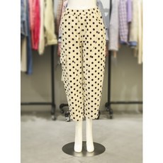 르니앤맥코이 [르니앤맥코이] 도트배기코튼팬츠 (ML06SL408FJY)