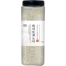 건강곡간 페루산 화이트퀴노아 통, 1kg, 9개