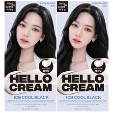 미쟝센 헬로크림 염모제 1CB