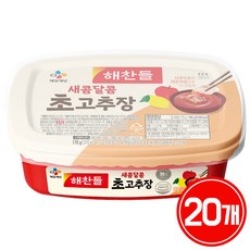 CJ 새콤달콤 초고추장, 20개, 170g