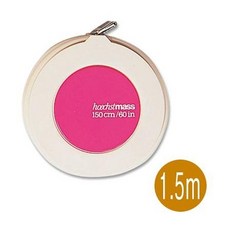 [디어제스트]_헥스더마스 양장 줄자 대 150cm 60in Rondo 측정용공구 작업★★★★★, 1개