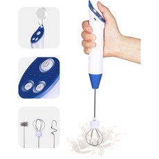 WRalways LX 5단 3in1 밀크 프로더 핸드헬드 폼 메이커 USB 충전식 커피 프로더 3pcs 스테인리스 거품기 조절식 미니 블렌더 카푸치노 라떼 에그 믹스 케, 1개