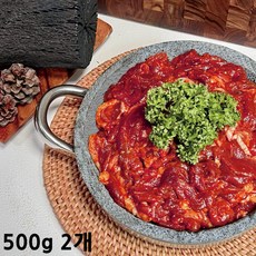 [팜스제임] 오리주물럭 오리 주물럭 오리고기 슬라이스 무항생제 인증 (냉장), 2개, 500g