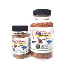 프리미엄 피쉬탭 열대어사료-170g(250ml)-부착형사료 주말사료 휴가철사료, 1개