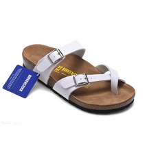 버켄스탁 Birkenstock 마야리 하얀색 슬리퍼