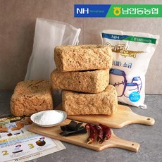 [남안동농협] 우리콩 재래메주 된장만들기, 재래메주 5.2kg (4장+숯+고추)