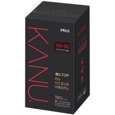 카누 미니 다크 아메리카노 180T (150T+30T), 단일, 기본상품, 1