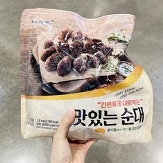 보승 기획 일반포장 보승 간편하게 데워먹는 맛있는순대 1.5kg, 단품, 단품