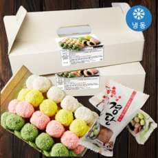 사군자식품 개별포장 간편식 식사대용 우리쌀100% 경단 (60g), 8개, 60g