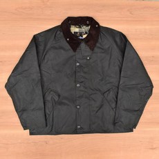 BARBOUR(바버) "TRANSPORTS"왁스 COTTON(트랜스포트) 왁스코튼) MWX1678 세이지