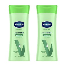 바세린 알로에 수딩 바디로션 225mlx2개 Vaseline Intensive Care Body Lotion Aloe Soothe