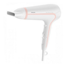 필립스 써모프로텍트 모발 보호 드라이어 2100W, HP8246/09, 화이트 + 핑크