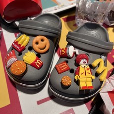 [10pcs] 맥날 햄버거 감자튀김 세트