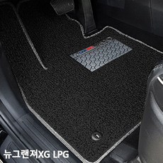 라U_뉴그랜져XG LPG 프리미엄 엣지 코일매트 +SMR9843ea ▥자동차매트, 블랙