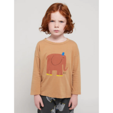 [BOBO CHOSES] 보보쇼즈 23FW 키즈 긴팔 티셔츠 The Elephant long sleeve T-shirt 223AC009