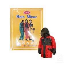 RAIN WEAR일상생활 AJ2003 적색 L 2035