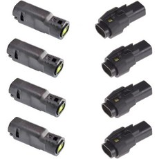 yhaizhuy 차수막 수방용 마대 홍수 차수판 4Pcs 2holes 522660211 522130211 자동차 배선 하네스 엔지니어링 기계 장비 태양 광 발전 다이빙 작업을위